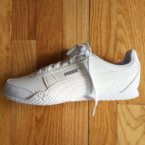 [SOLD] NWT Puma Bella Low Top Sneakers Classic White Athletic Running Shoes - Picture 4 of 14